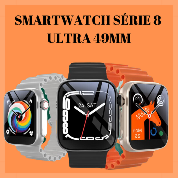 Smartwatch Série 8 Ultra 49mm | iPhone e Android [Lançamento 2023]